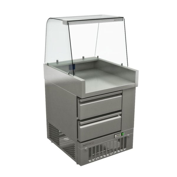 Moduł Hot Dog wąski z 2 szufladami chłodzonymi