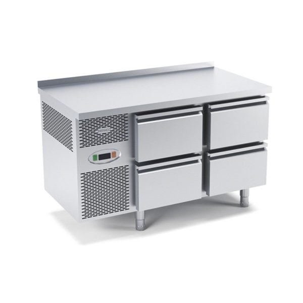 Freezing table + drawers