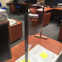 Przegroda/osłona kasowa